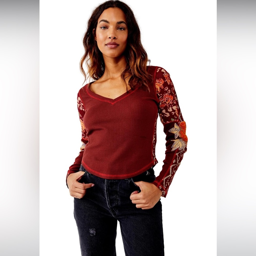 Free People Amara Thermal Top